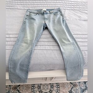 Mutual Weave Men's Light Blue Jeans Size 33x32